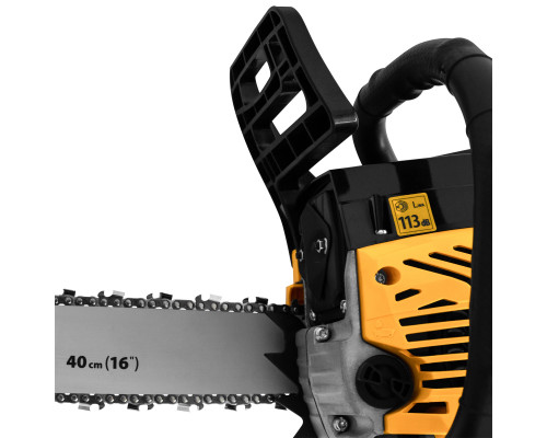 Бензопила DSX-4516 шина 40см, 45,1см3, 2,5л.с, шаг 0,325, паз 1,5мм, 64звена - TM Denzel