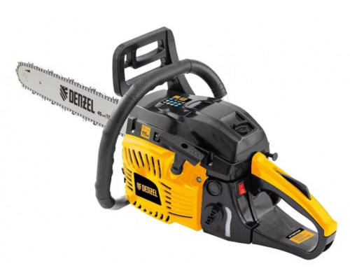 Бензопила DSX-5218, шина 45см, 51,5см3, шаг цепи 0,325, паз 1,5мм, 72звена - TM Denzel