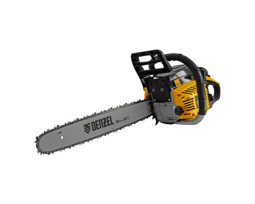 Бензопила DSX-5820, шина 50см, 56,5см3, 3,4л.с, шаг цепи 0,325, паз 1,5мм 76звена - TM Denzel