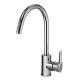 Смеситель Lemark LM3505C-EU, кухня, латунный, высокий излив, однорычажный (к. 35), хром