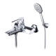 Смеситель Lemark LM3514C-EU, ванна, латунный, короткий излив, однорычажный (к. 35), хром