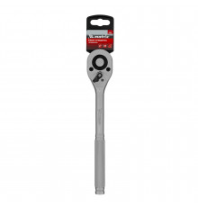 Ключ-трещотка 1/2",CrV, 45зуб, с быстрым сбросом, цельнометал, хром - TM MTX