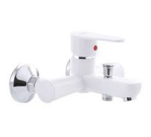 Смеситель Plamix VEGA-009, ванна, короткий  излив, однорычажный, термопластик ТМ PLAMIX