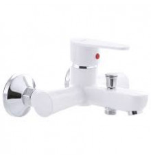 Смеситель Plamix VEGA-009, ванна, короткий  излив, однорычажный, термопластик ТМ PLAMIX