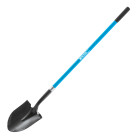 Лопата штыковая с зубчатым краем, 220х290х1480мм, ручка из стекл-на, LUX - TM Palisad