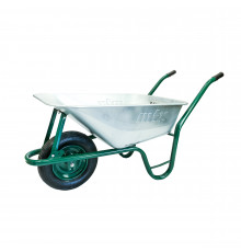 Тачка строительная грузопод. 180кг, объем 85л, пневмат. колесо - TM MTX