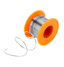 Припой с канифолью Sn60Pb40 D-1мм, на пластмассовой катушке 50г - TM Sparta