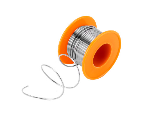 Припой с канифолью Sn60Pb40 D-1мм, на пластмассовой катушке 50г - TM Sparta