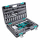Набор инструментов, 1/4", 3/8", 1/2", Cr-V, S2, усилен. кейс, 151пред. - ТМ STELS