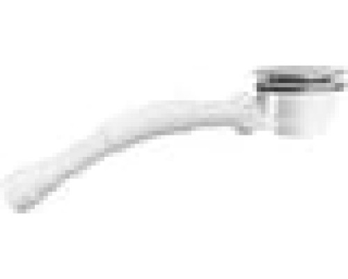 Сифон для душ. поддона, прямоточный, Click-cluck, выпуск 64мм, с гофрой, выход (40/50мм) Waterstal