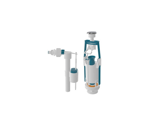 Арматура для смывного бачка 6 лит. с клапаном боковой подачи 1/2"  ANIPLAST/Solo Plast