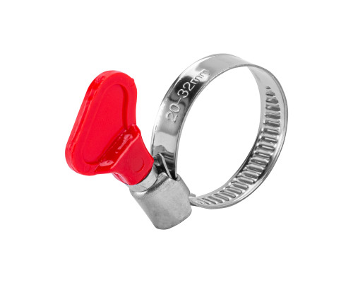 Хомут с ключом 20-32мм (уп.50 шт) - TM MTX