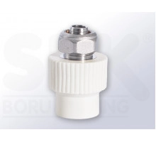 Муфта НР (ПРХ) D20-1/2 d16 для PEX (10/80) TM SPK