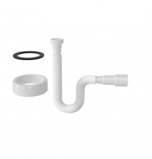 Гофротруба соеденительная с н/г 1 1/4", 1300мм, выход (40/50мм) TM NOVA