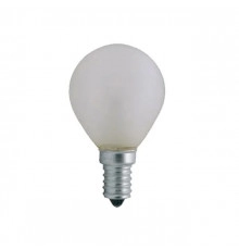 Лампа накаливания "Шар"  матовая (E14 40W) 220-240V - HL431 40W