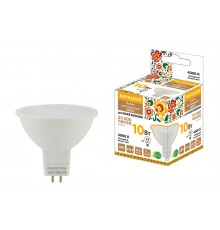 Лампа светодиодная MR16-10 Вт-230 В-4000 К–GU5,3 Народная - ТМ TDM