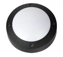 Светильник наклад. LED круглый д.220мм (черный)  12W/855Lm/4000K/220-240V/IP54