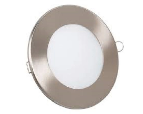 Светильник потолочный точечный круг LED 12W 6000K (мат. хром) / 220-240V / IP20 - HL688L Светильник потолочный точечный круг LED 12W 6000K (мат. хром) / 220-240V / IP20 - HL688L