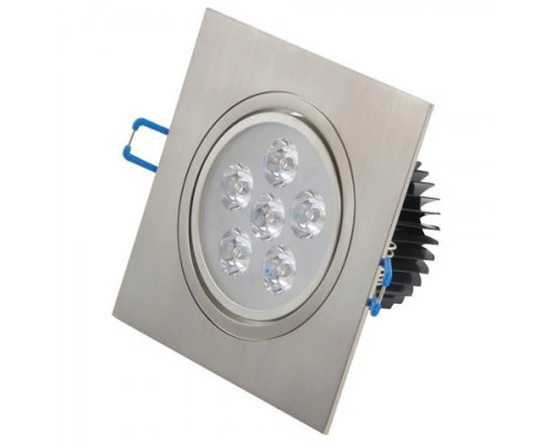 Светильник потолочный точечный круг LED 6W (6*1W) 2700K (chrom + mat/chrom) /220-240V IP20 - HL674L