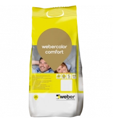 G111 Затирка для плитки Webercolor comfort 1-6 мм 2кг жемчужная (perla)