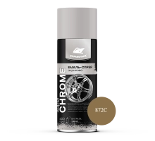 Спрей-краска акриловая SUPER CHROME (400мл) хромированое золото PANTONE 872C