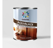 Лак панельный AQUALACK акриловый на водной основе шелк-мат «Colorina» 3,0л.