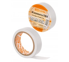 Изолента ПВХ 0.13мм х 15мм х 5м (белая) - ТМ TDM