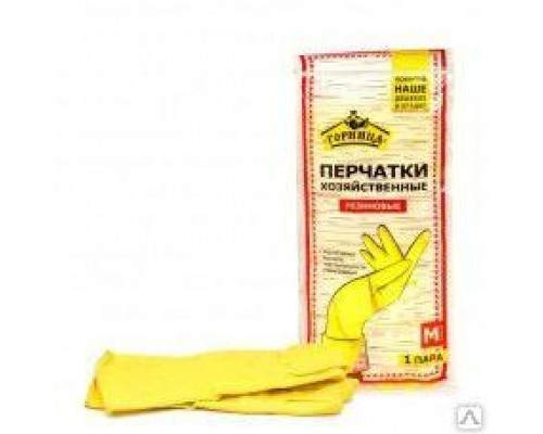 Перчатки хозяйственные, резиновые, размер XL, ТМ ГОРНИЦА