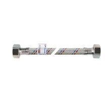 Гибкая подводка для воды ВВ F1/2" - F1/2" 600мм ТМ ECO FIX